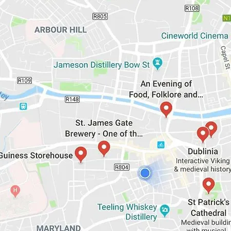 The Liberties, Viking Court Flat, D8 Проживание в семье *